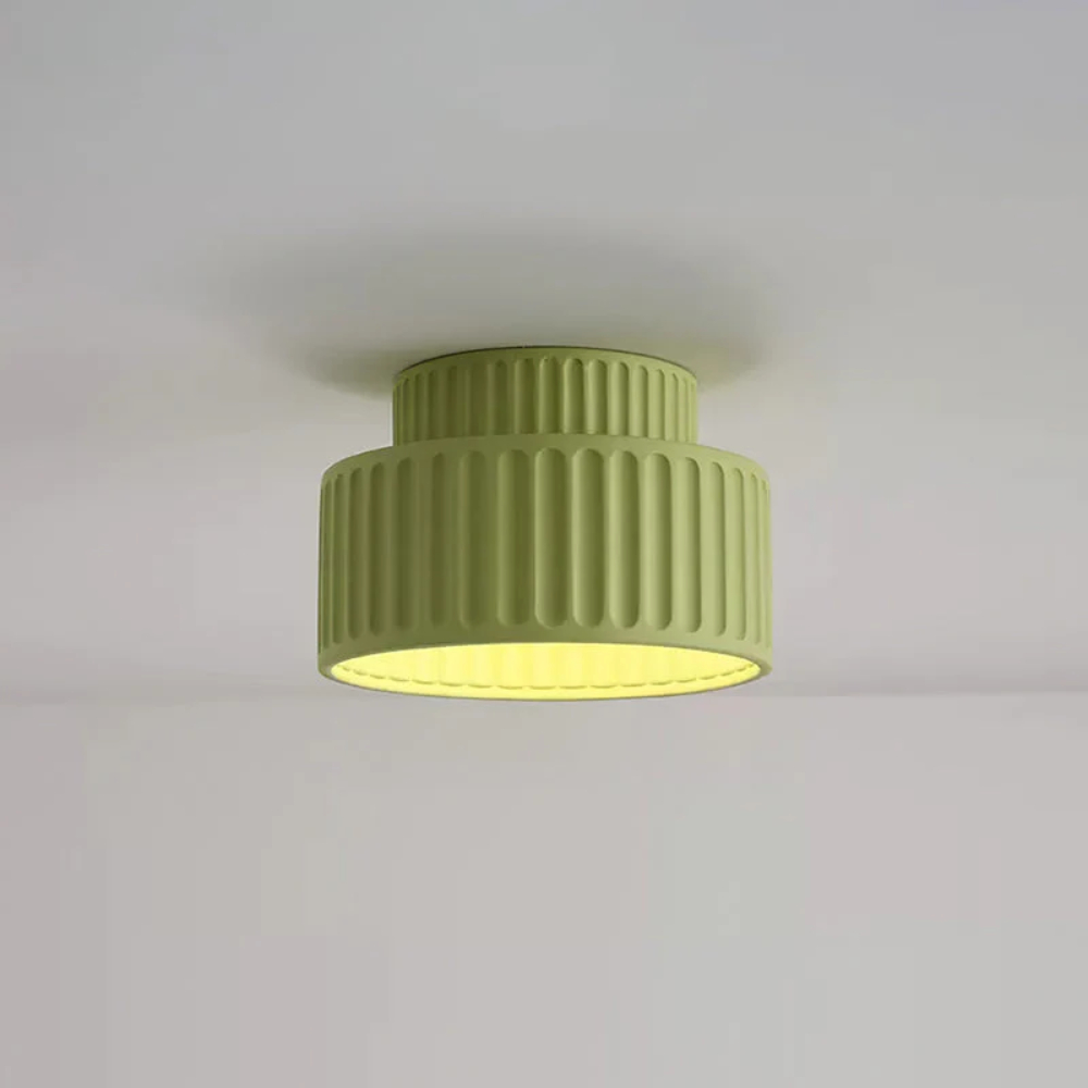 French retro style cream painted embedded ceiling light suitable for various rooms and corridor