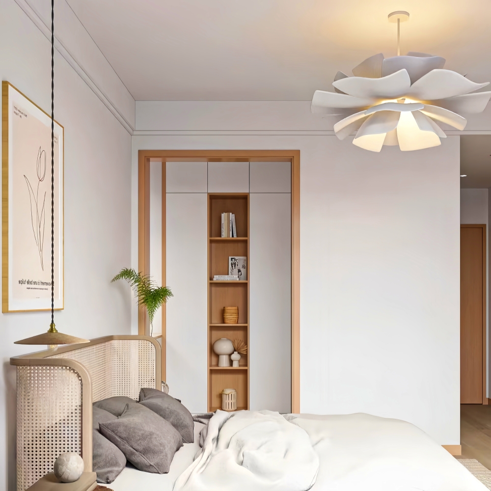 Nordic Modern Creative Petal Acrylic Pendant Light