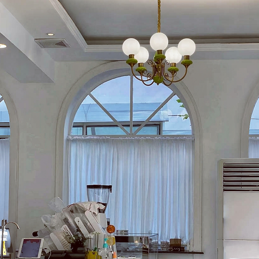 Modern Creative Art Onyx Chandelier