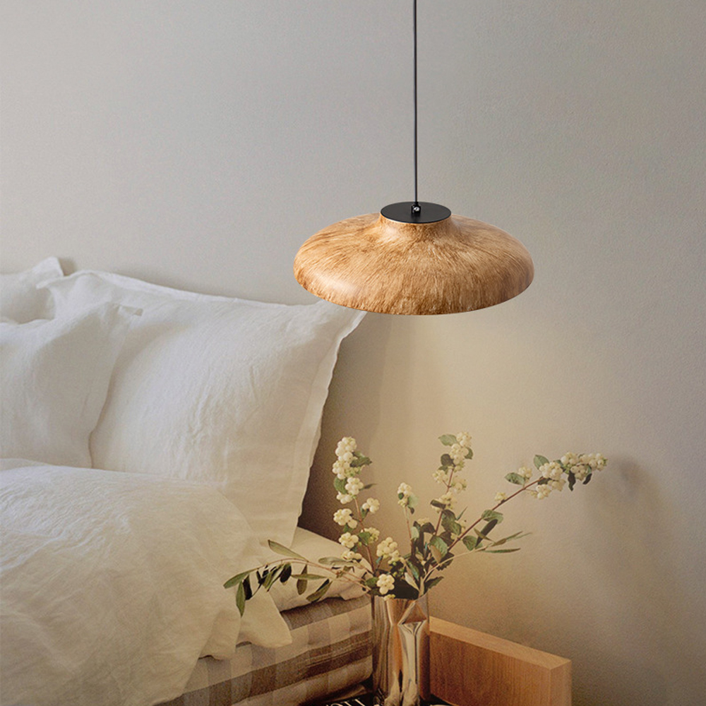 Vintage Light Fixtures Japanese-style Resin Chandelier Simple Dining Table Bar Lamp