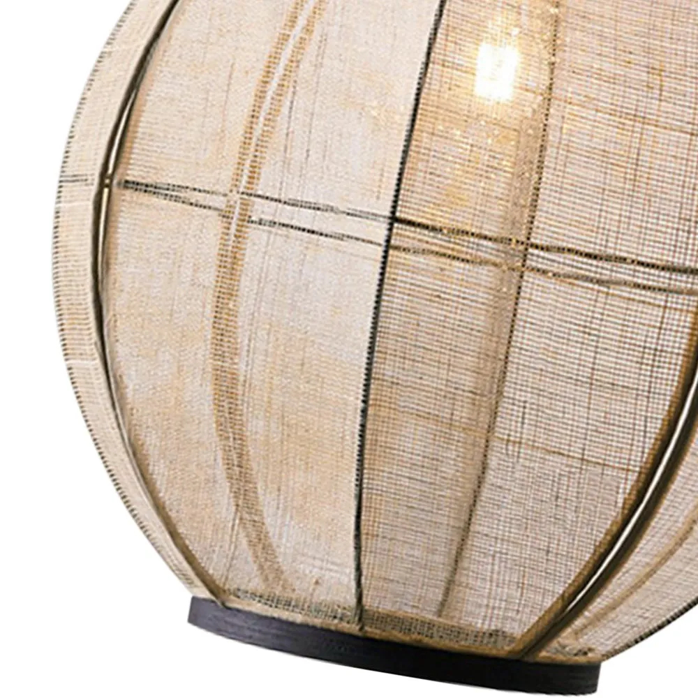 New Chinese Style Vintage Fabric Pendant Lights Handwoven