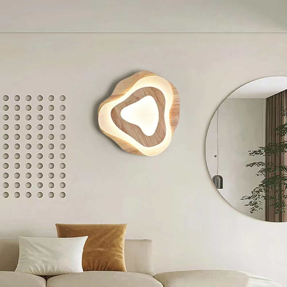 Japanese Art Design Wooden Ceiling Lamp Living Room Chandelier