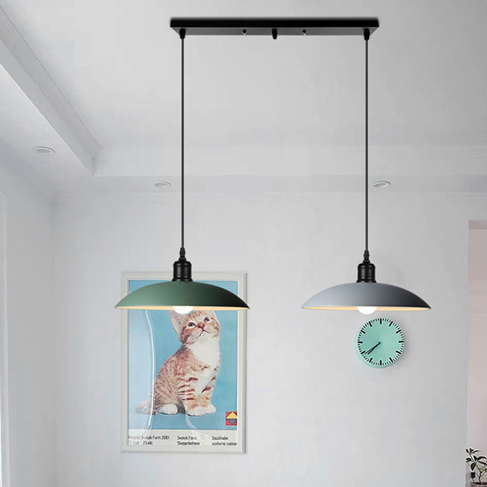 Simple Dining Table Chandelier Creative Loft American Single Head Bar Metal Pendant Lamp