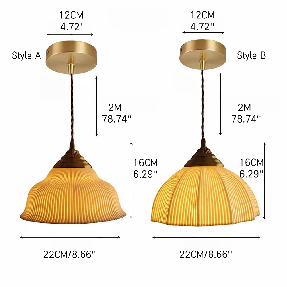 Modern bedroom bedside lamp minimalist and creative circular glass chandelier