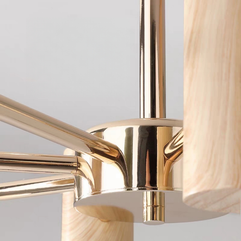 Nordic Modern Minimalist Multi-Head Pendant Light Living Room Main Fixture