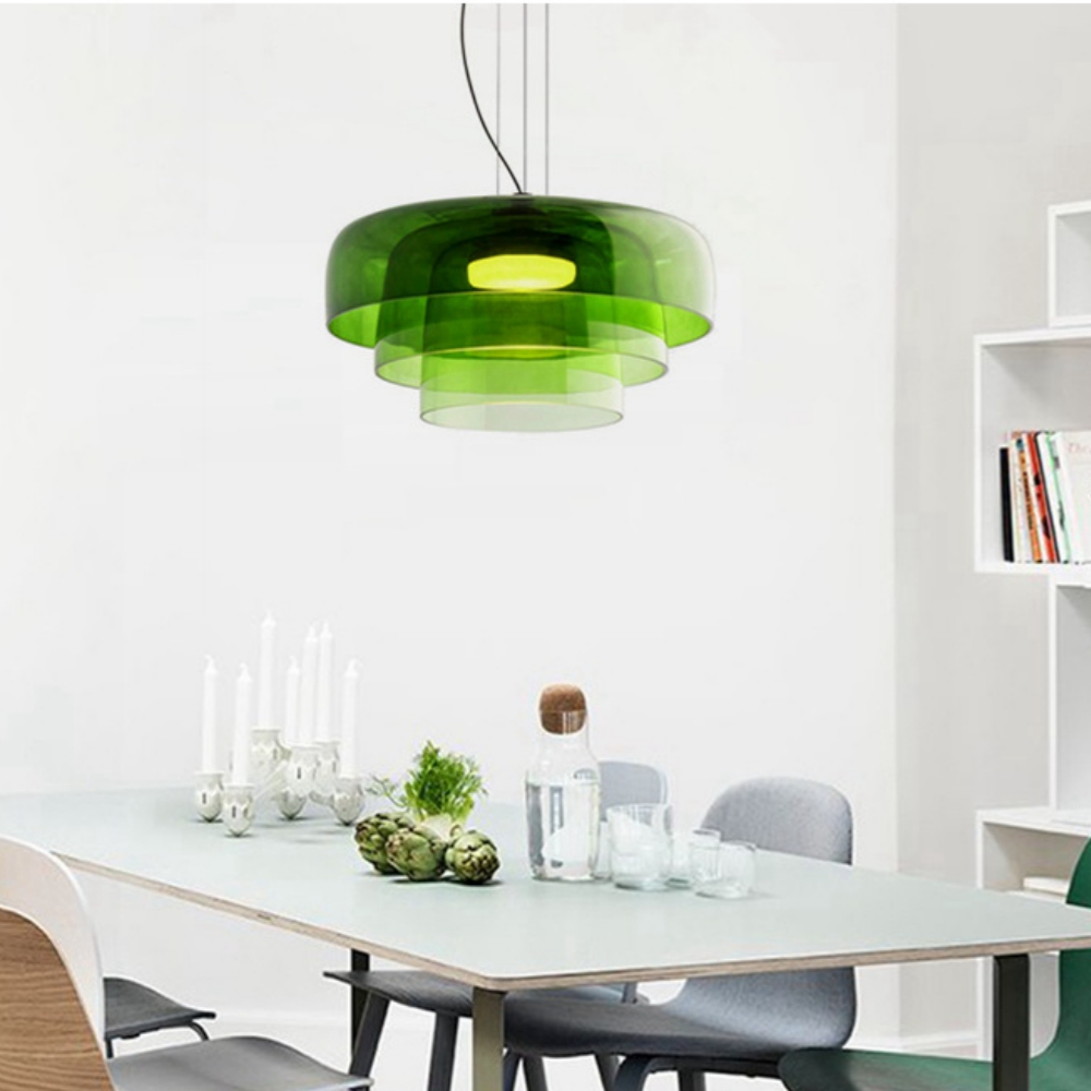 Nordic Style Sleek Minimalist Design Glass Pendant Light