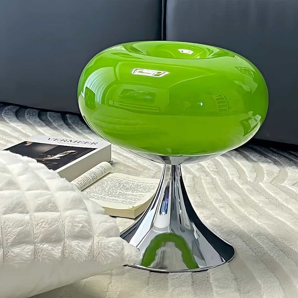 Creative Green Apple Vintage Atmosphere Bauhaus Glass Desk Lamp