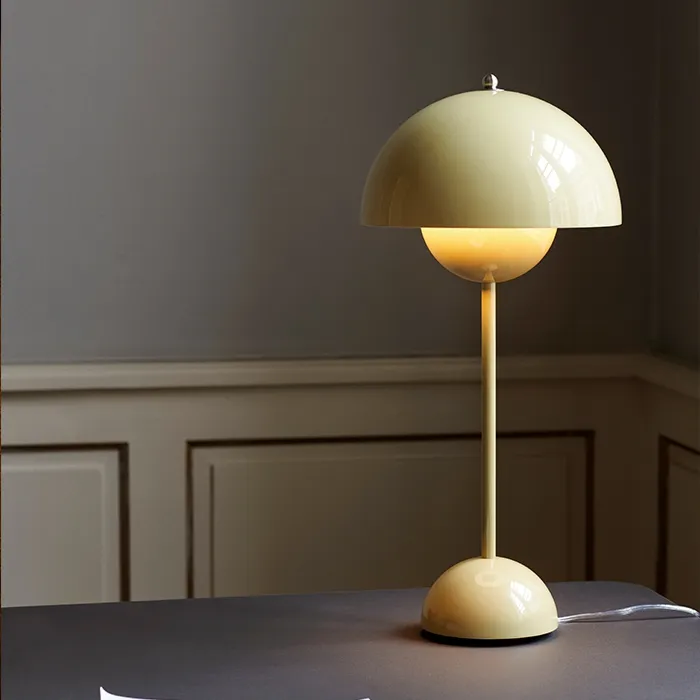 Flowerpot VP9 Table Lamp Minimalist Metal Creative Beside Lamp