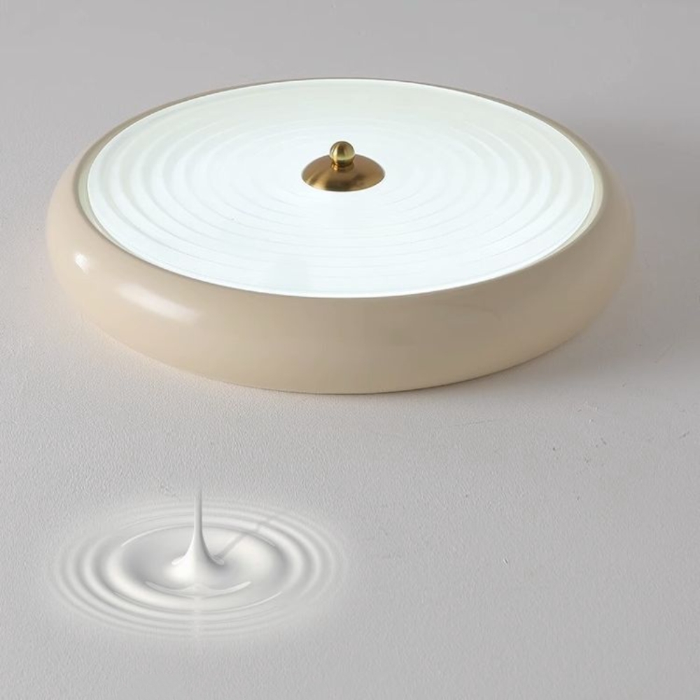 Bauhaus Style Retro Circular Bedroom Ceiling Light