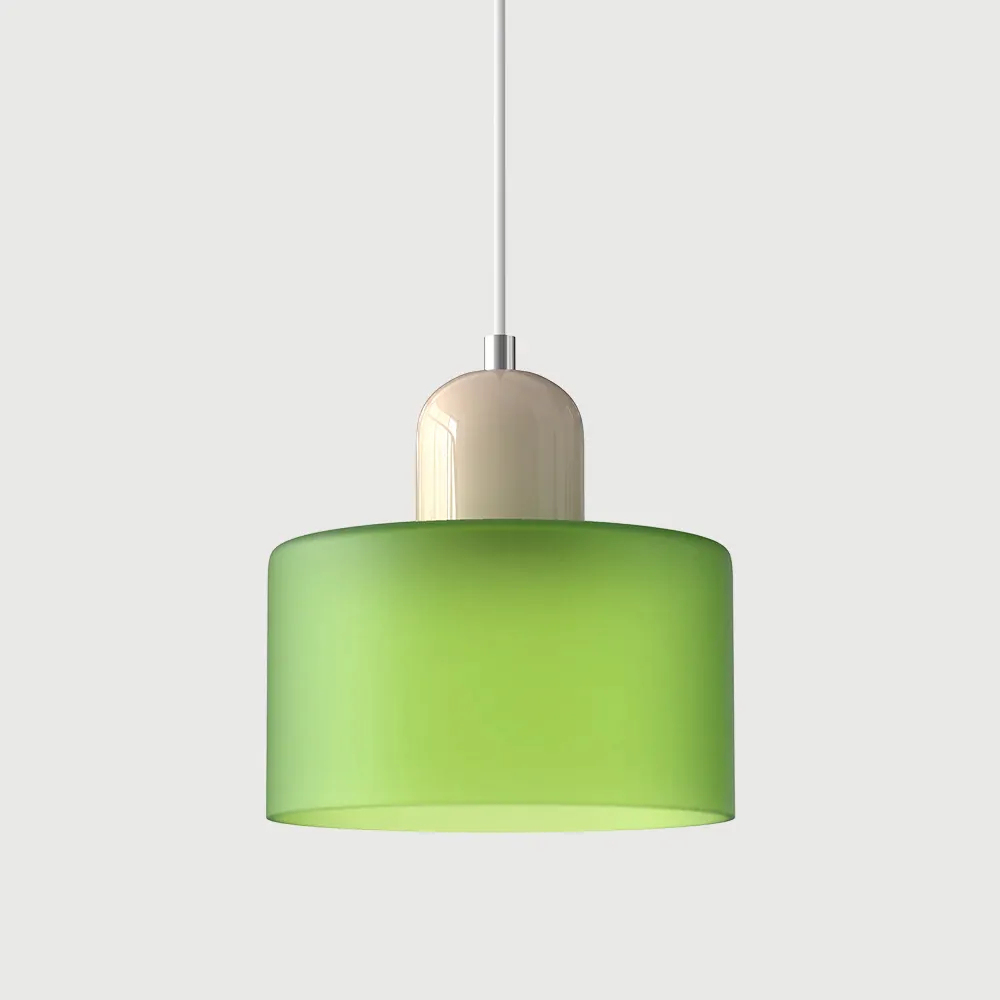 Modern and minimalist high-end glass chandelier for bar and bedroom