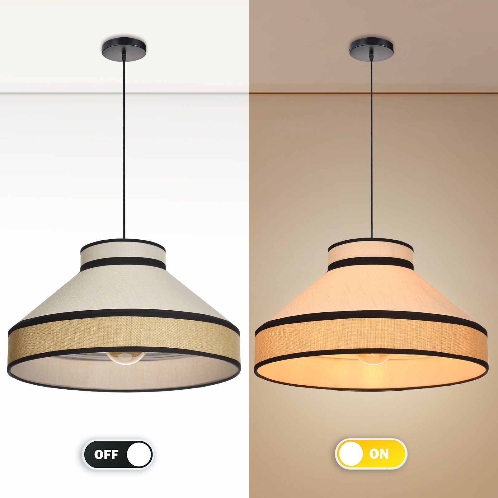 Japanese Restaurant Graffiti Fabric Pendant Light Chandelier Exhibition Hall Design