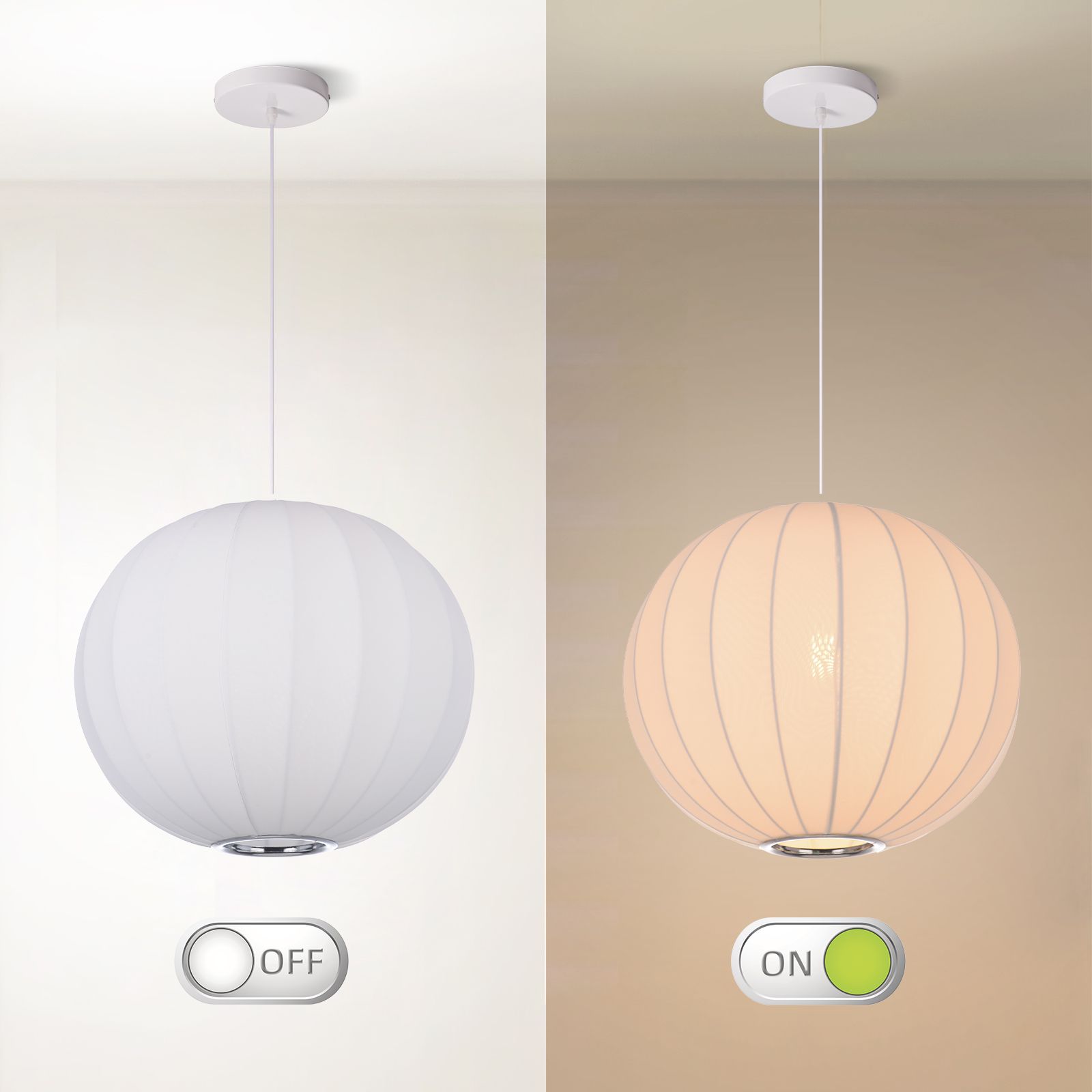 Nordic Italian Chandelier Restaurant Elastic Fabric Pendant Lamp Living Room Staircase Lights