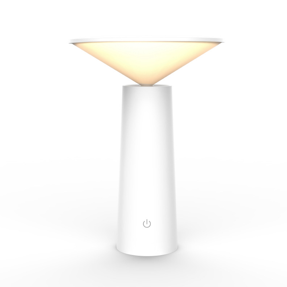 LED Portable Bedside Night Light Nordic Simple Atmosphere Table Lamp USB Charging