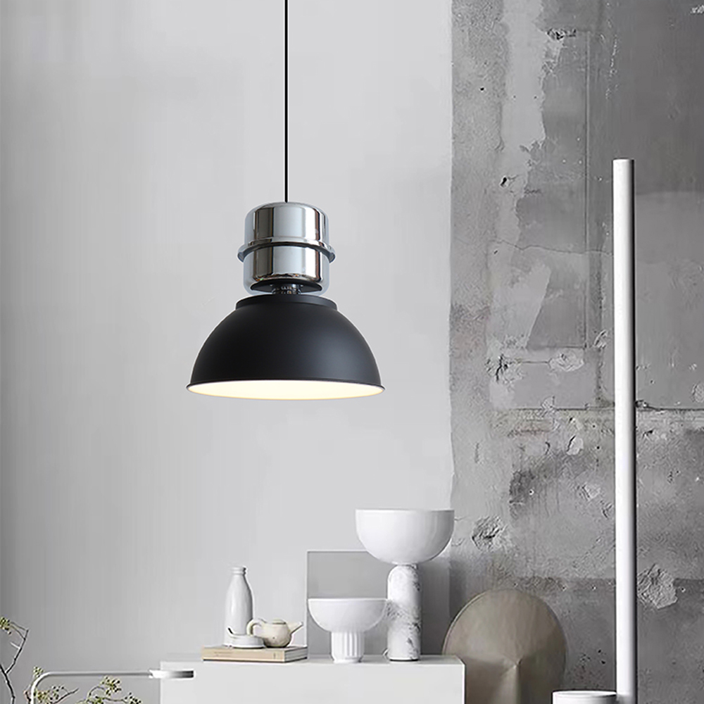 Industrial Vintage Iron Pendant Lights Flashlight Design Metal Chandelier