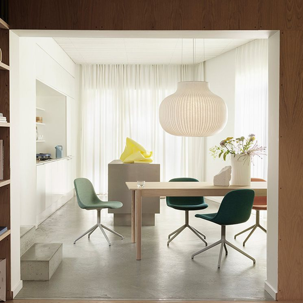 Handmade Elegant Fabric Pendant Lamp Unique Design Boho Chandelier for Cozy Living Rooms