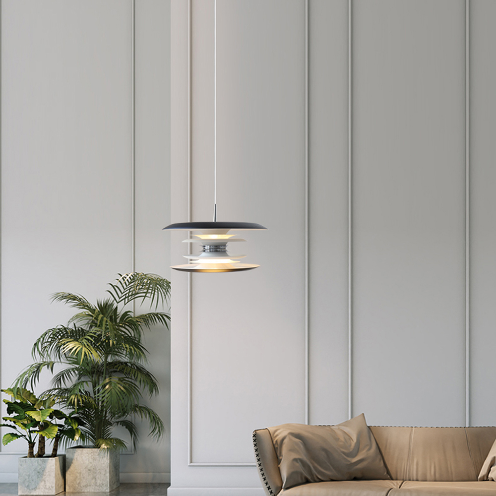 Mid-Century Modern Minimalist Dining Table Pendant Light Fixture