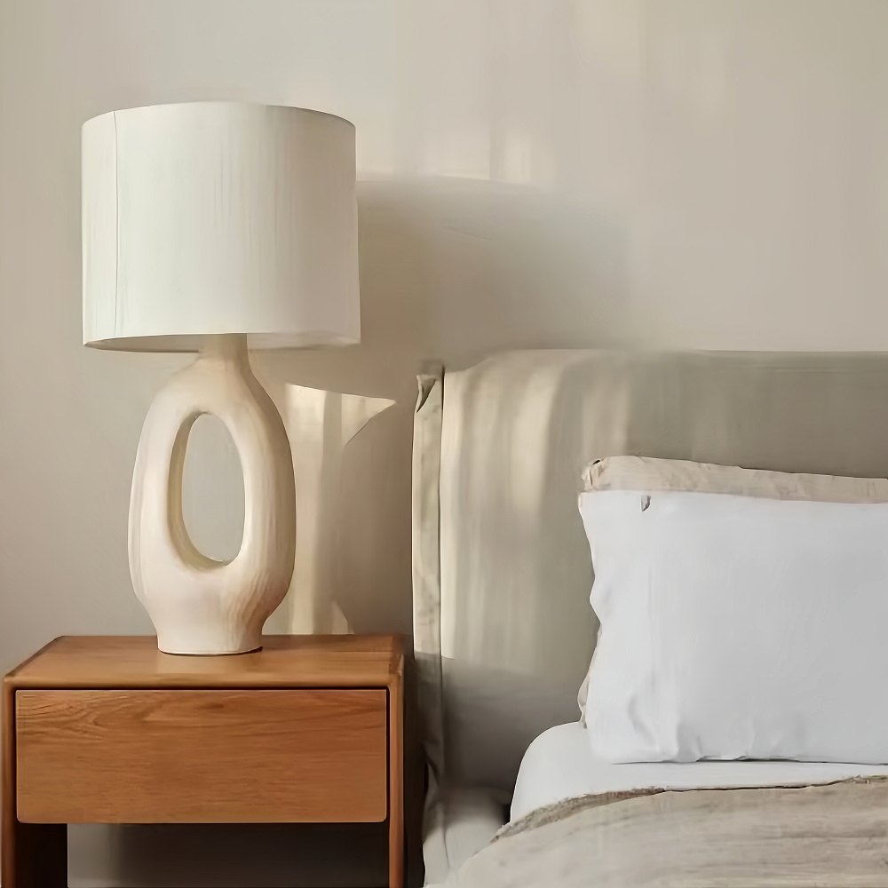 Wabi Sabi Style Retro Creative Resin Desk Lamp