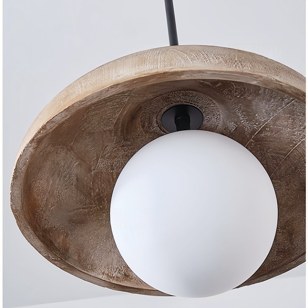 Vintage Light Fixtures Japanese-style Resin Pendant Light