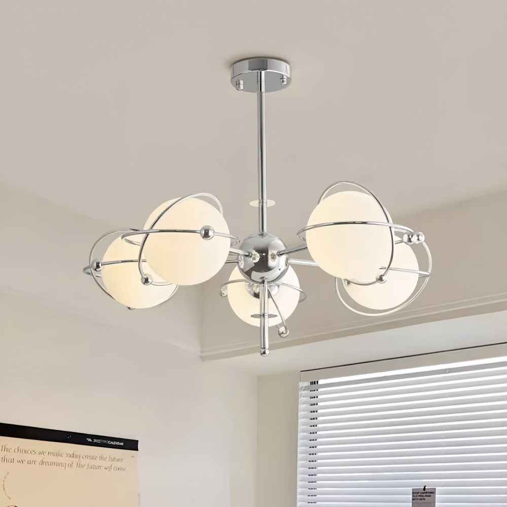 Bauhaus Space Element Glass Pendant Living Room Magic Bean Lighting Fixture