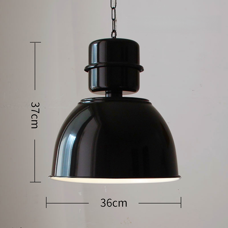 Vintage Industrial Iron Pndant Light Restaurant Dining Area Statement Lighting