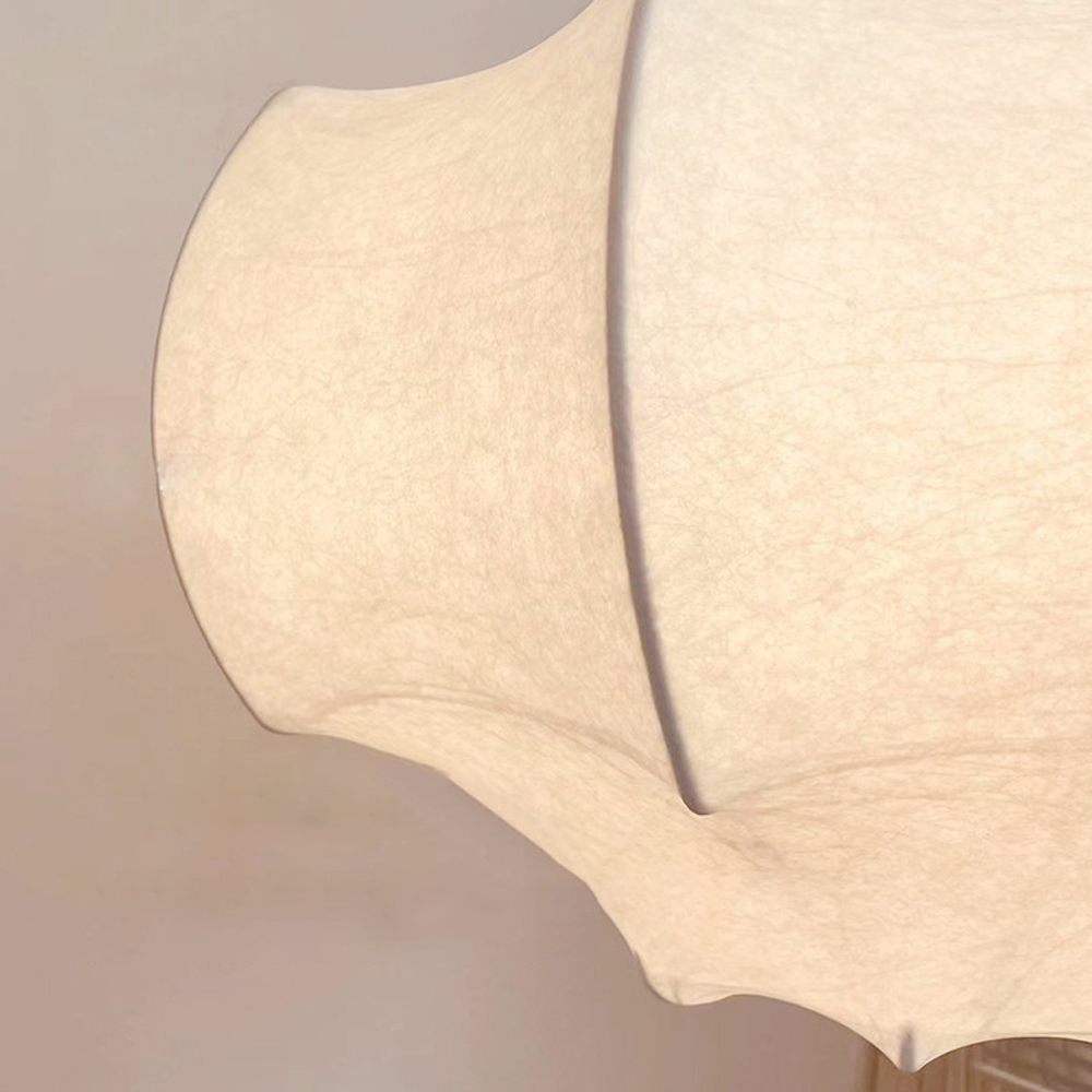 Silk Chandelier Japanese retro wabi-sabi Bedroom Dining Room Pendant Light