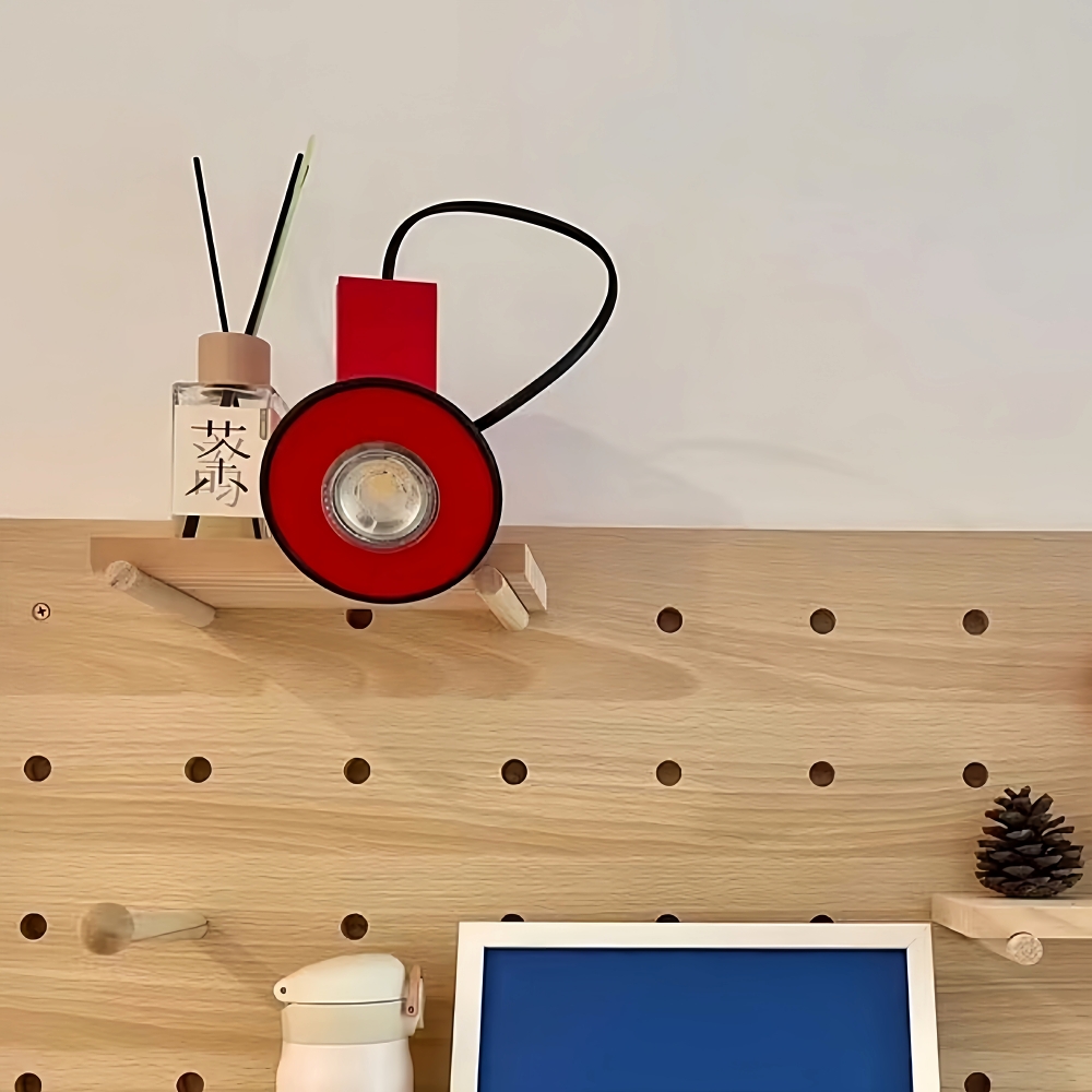 Nordic Style Creative Magnetic Suction Bedside Lamp Rotatable Wall Lamp