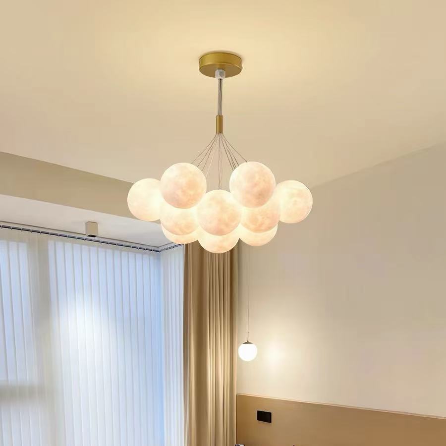 Moon Bubble Chandelier Dining Room Living Room Light
