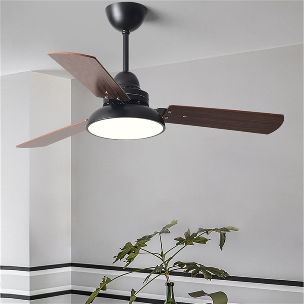 48'' Ceiling Fan Modern Wood Blade Fan