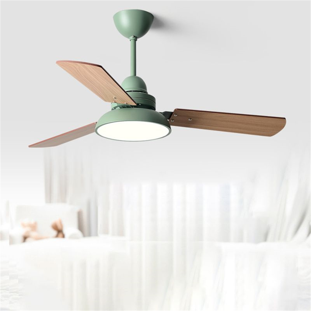 48'' Ceiling Fan Modern Wood Blade Fan
