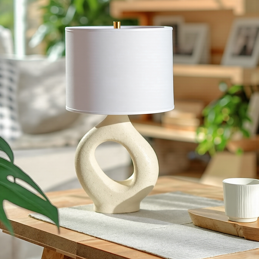 Wabi Sabi Style Retro Creative Resin Desk Lamp