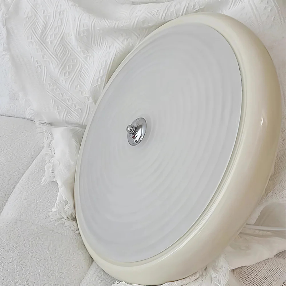 Bauhaus Style Retro Circular Bedroom Ceiling Light