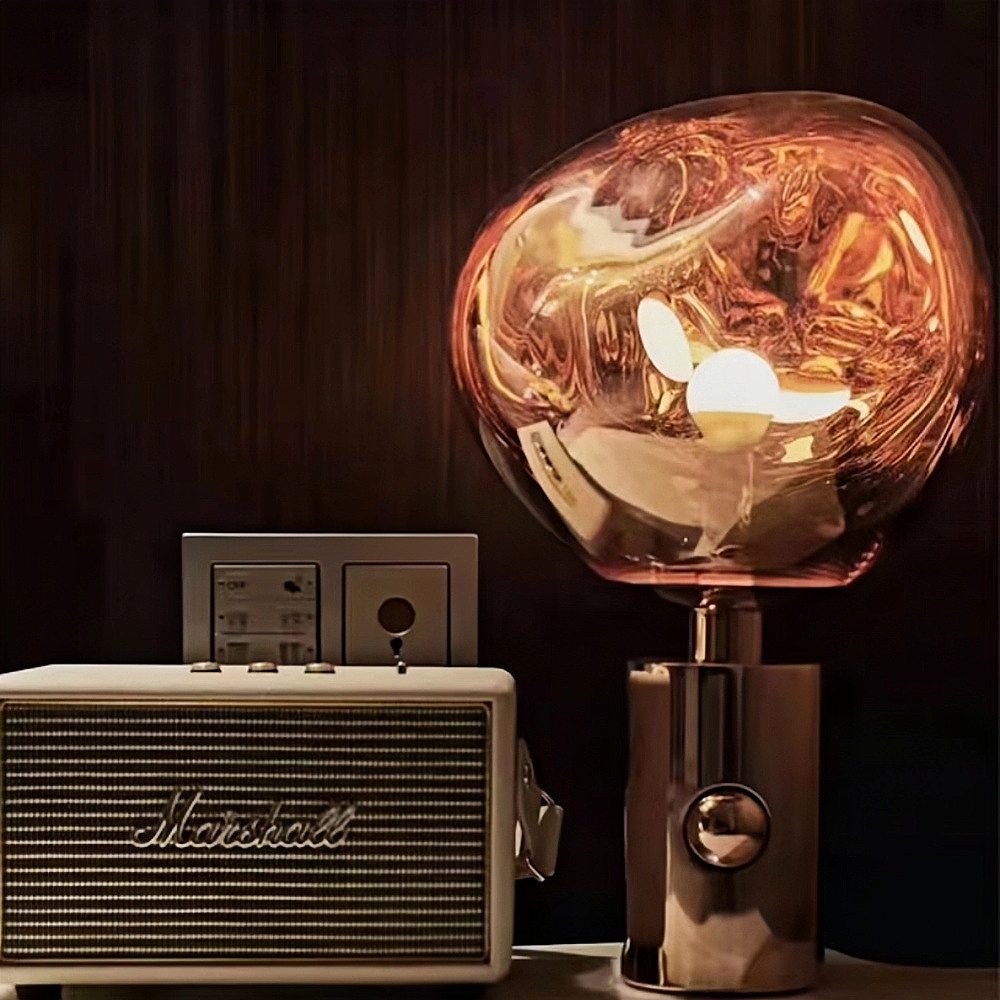 Nordic Lava Table Lamp Creative Personality Irregular Shaped Bedside Lamp