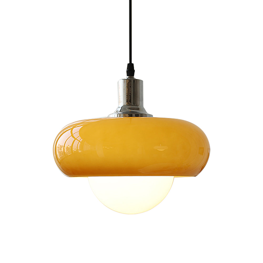 Mid Century Glass Pendant Light,Retro Hanging Pendants,Lighting 1970’s