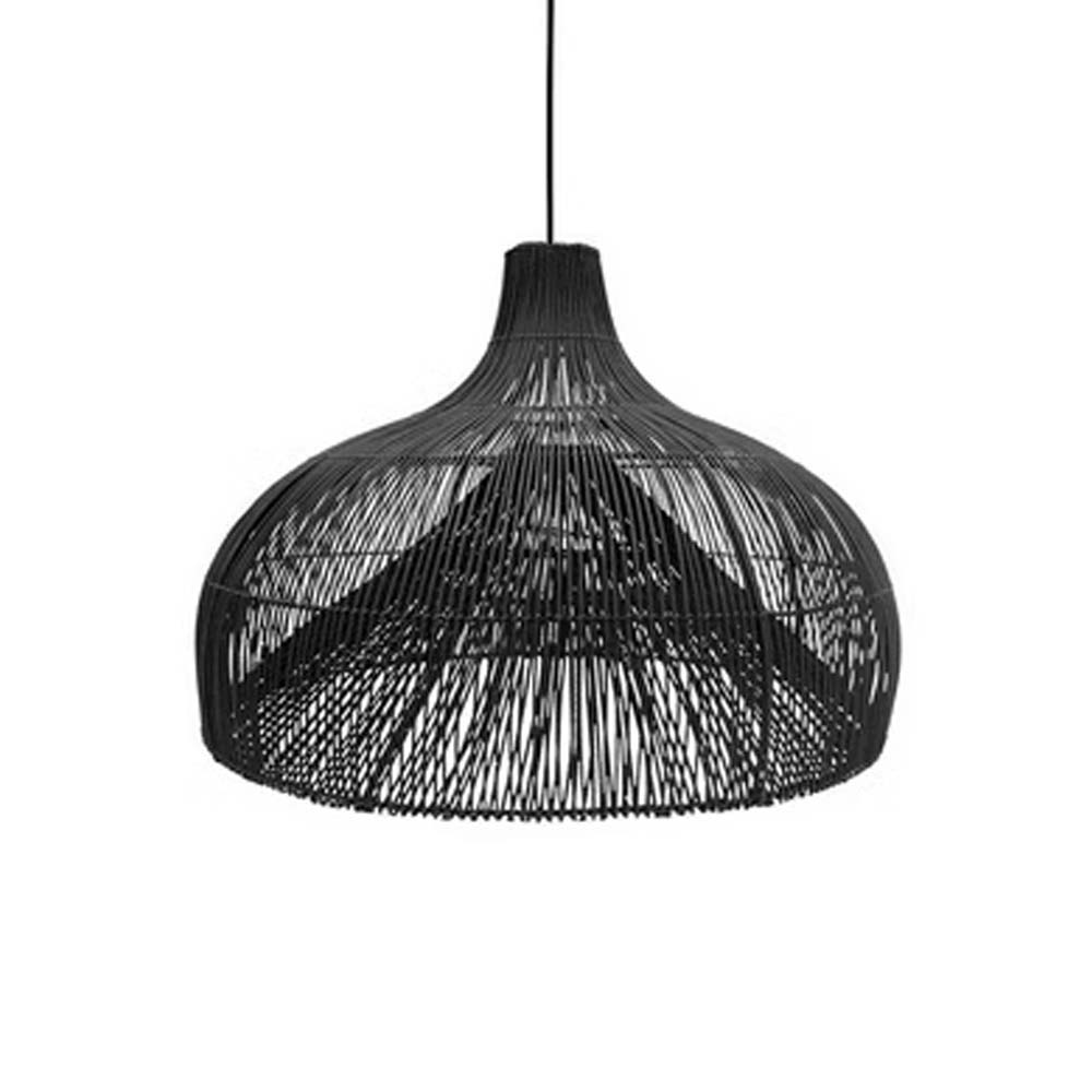 Boho Large Handmade Rattan Pendant Light