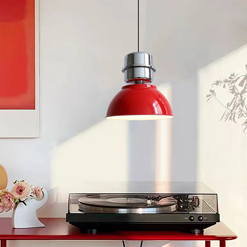 Industrial Vintage Iron Pendant Lights Flashlight Design Metal Chandelier