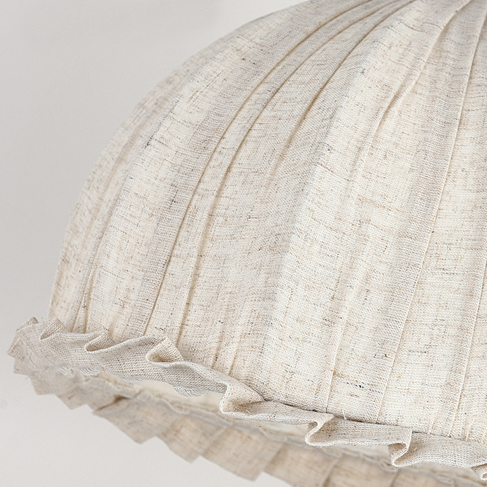 Medieval Fabric Bud Chandelier For Dining Room