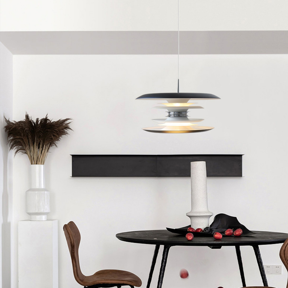 Mid-Century Modern Minimalist Dining Table Pendant Light Fixture