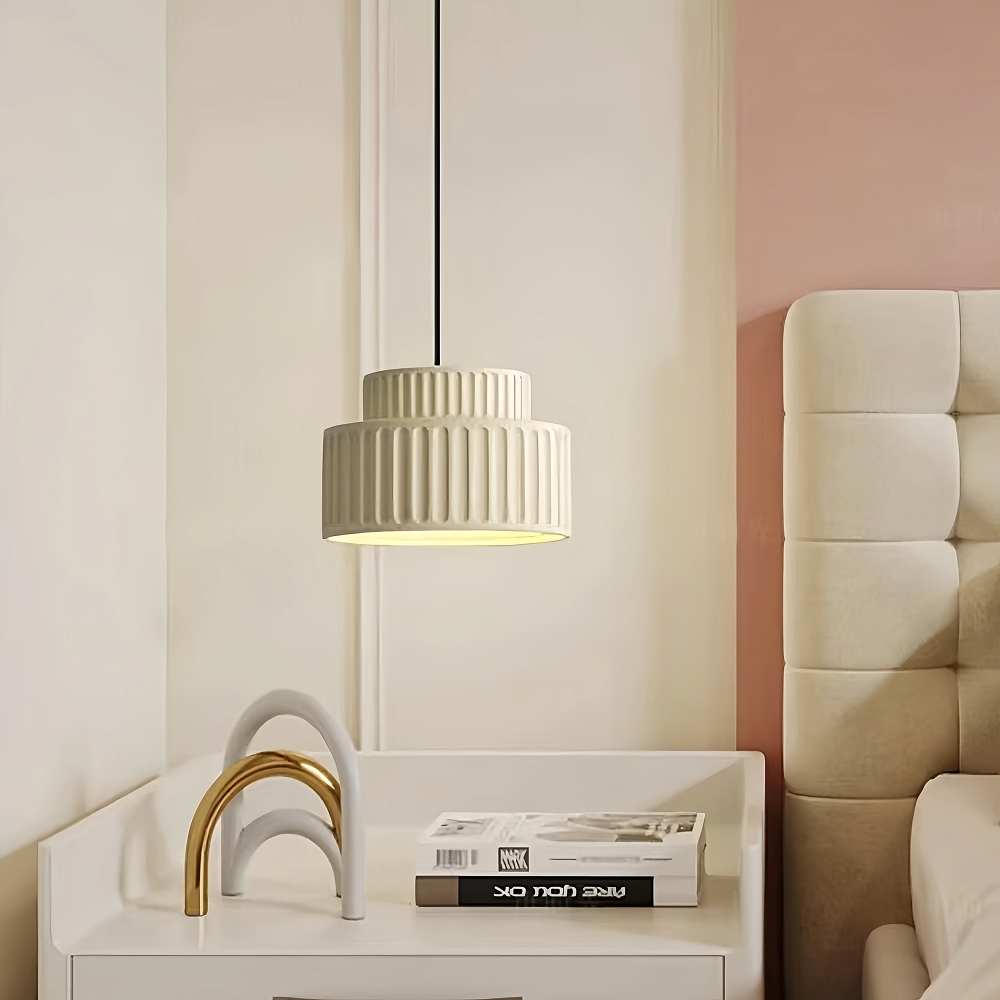 French Retro Style Cream Painted Embedded Ceiling Light Suitable For various Rooms And Corridor