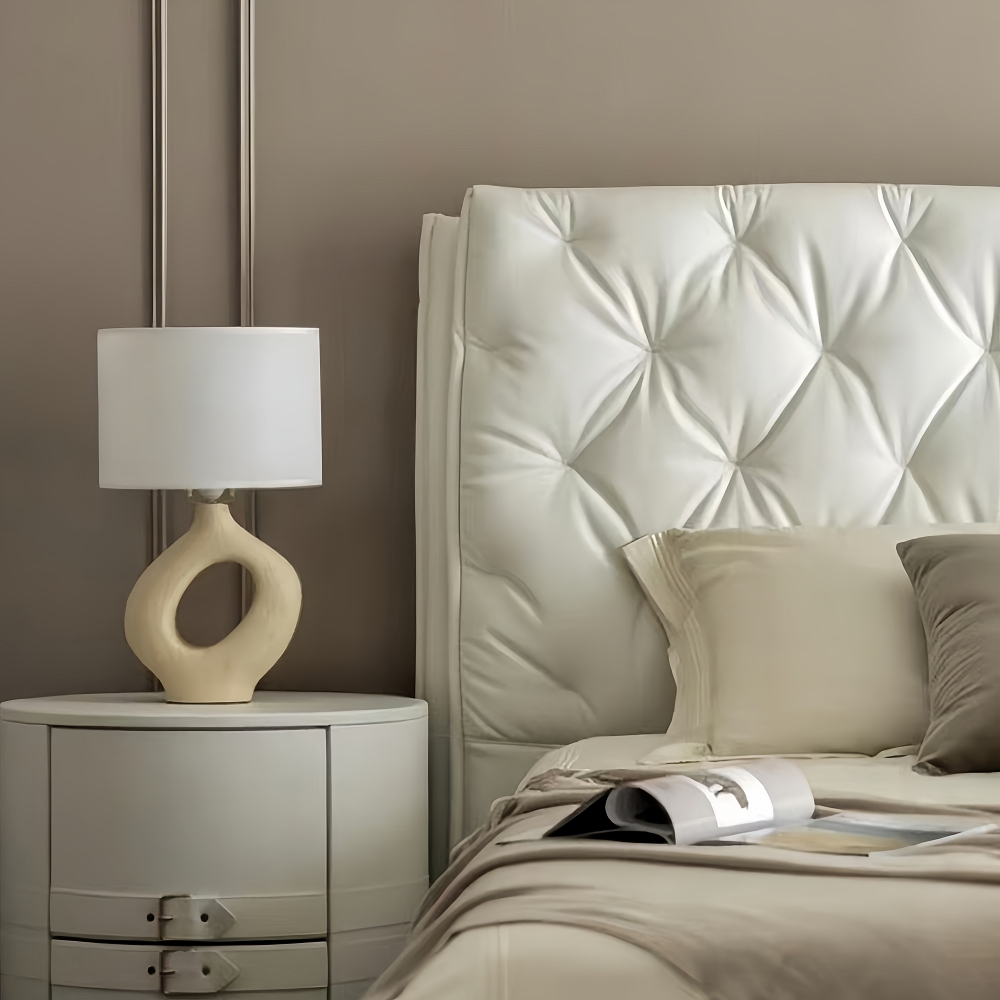 Wabi Sabi Style Retro Creative Resin Desk Lamp