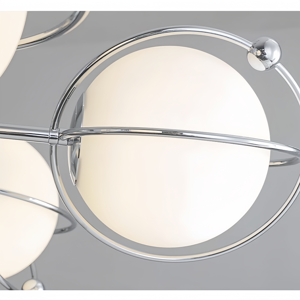 Bauhaus Space Element Glass Pendant Living Room Magic Bean Lighting Fixture