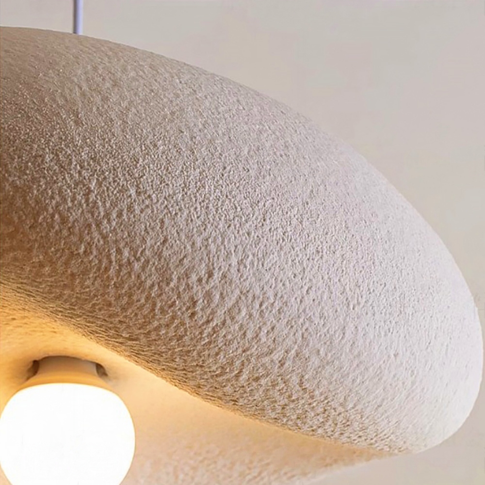 French Minimalist Resin Pendant Light Personalized Creative Design for Living/Dining Room