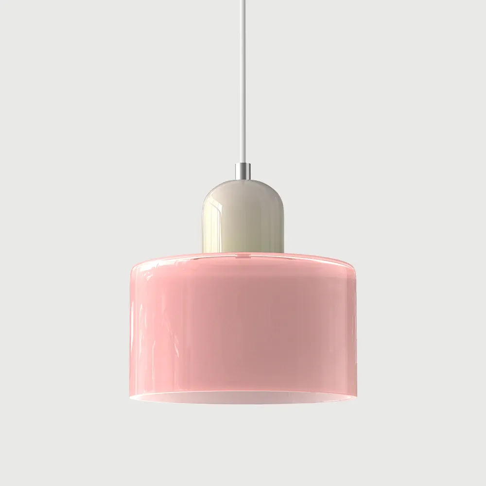 Modern and minimalist high-end glass chandelier for bar and bedroom