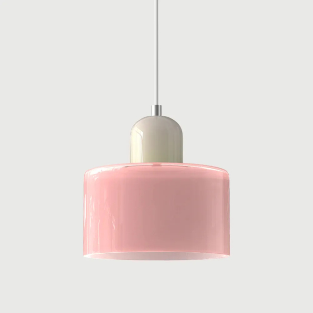 Modern and minimalist high-end glass chandelier for bar and bedroom