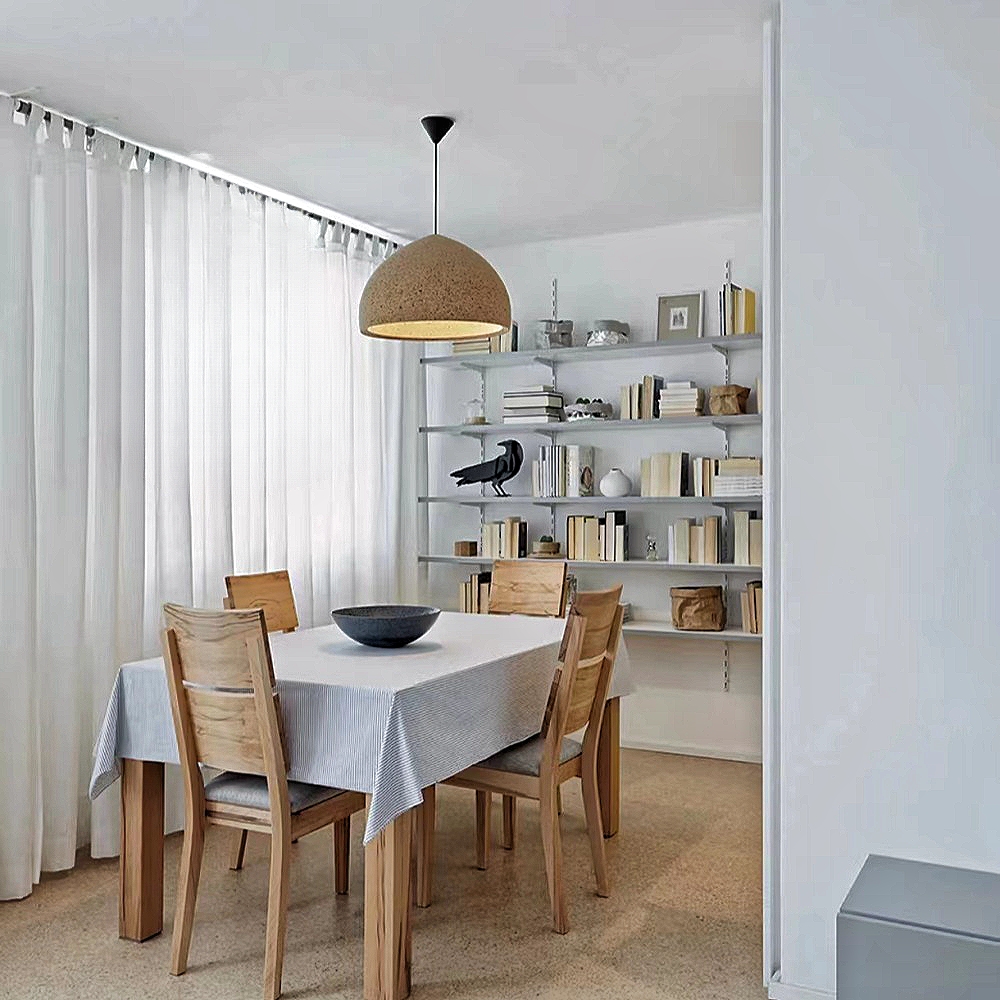 Nordic Ceramic Art Bar Island Dining Table Retro Pendant Light