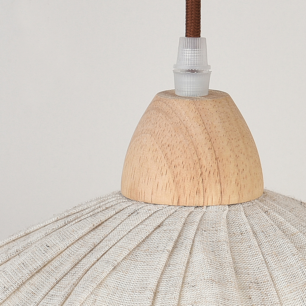 Medieval Fabric Bud Chandelier For Dining Room