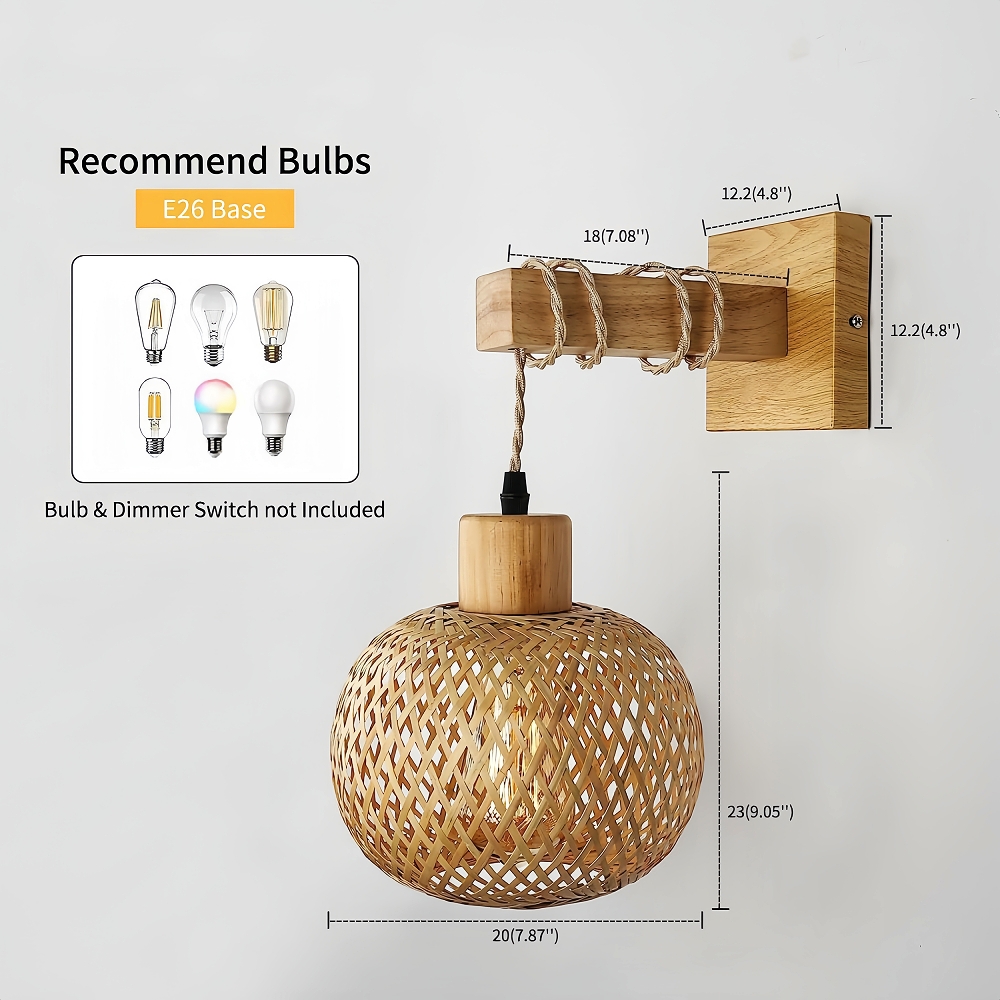 Nordic Simple Fabric Dining Chandelier Wabi-sabi Style Bedroom Pendant Light