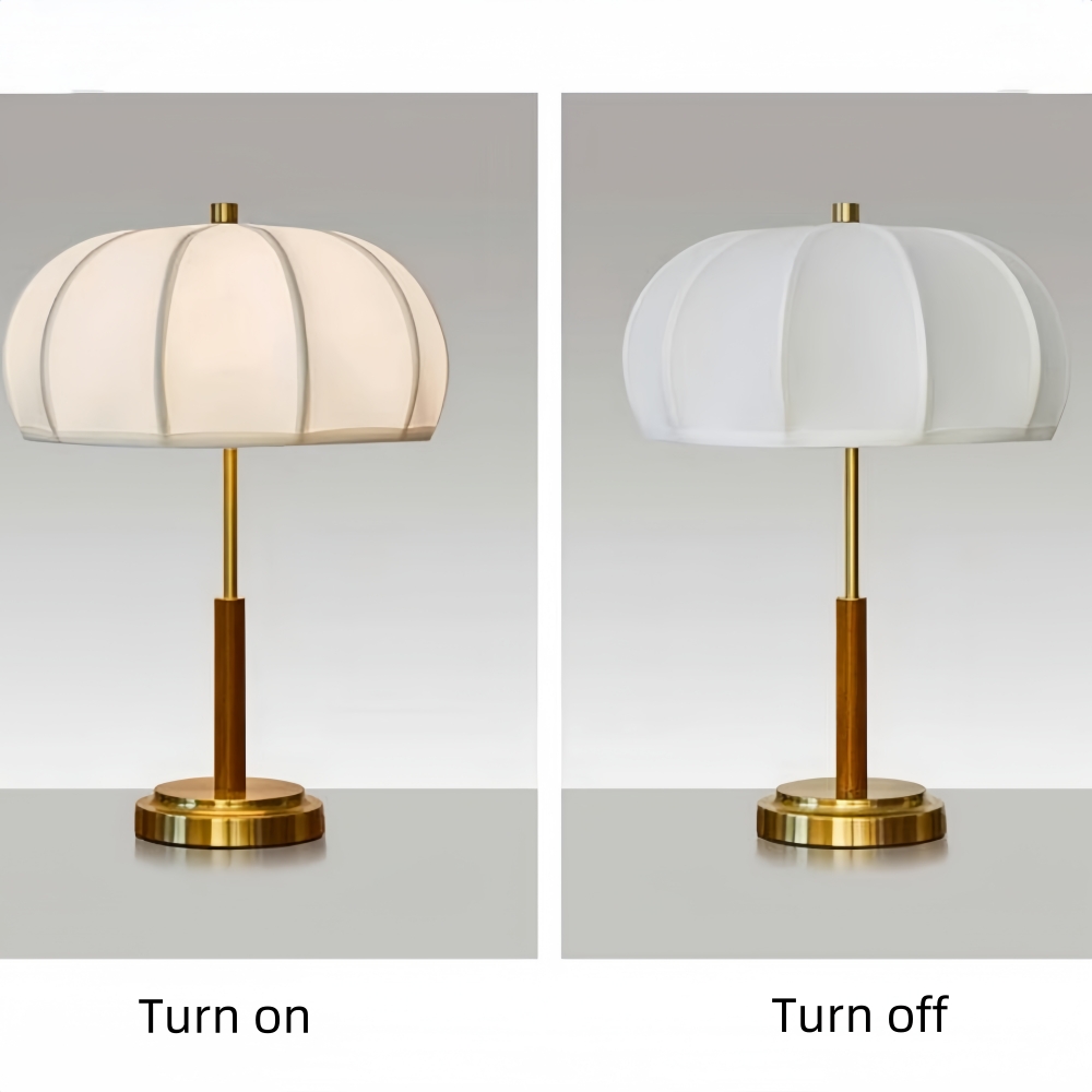 Mid Century Modern Table Lamp With Green and White Base Vintage Floor Lamp