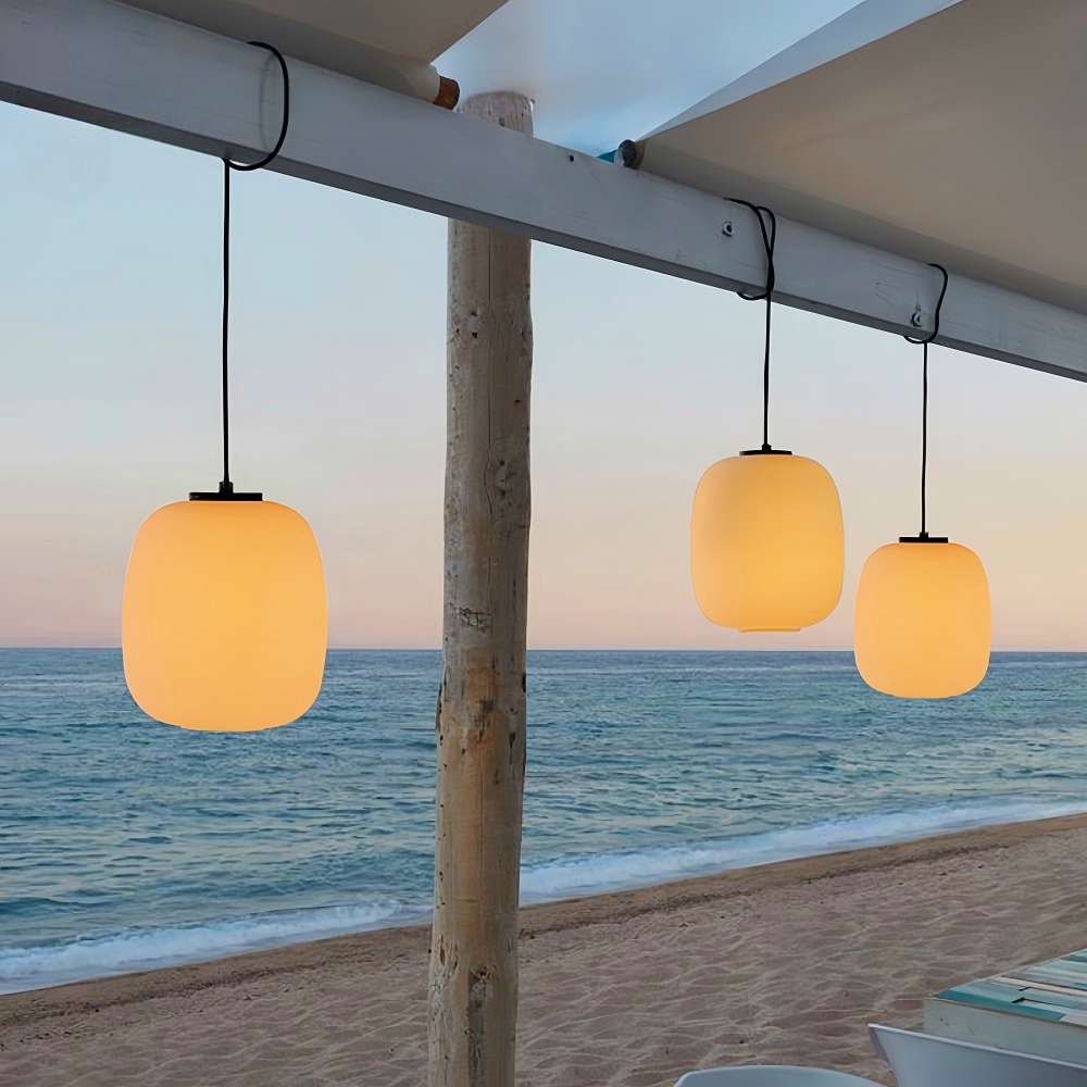 Outdoor Waterproof Pendant Lamp Courtyard Garden Decoration Lighting