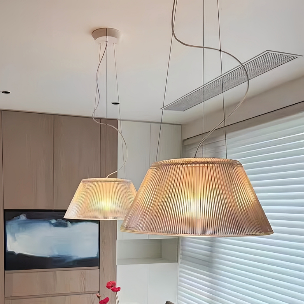 Italian Modern Glass Pendant Light Restaurant Bar Counter Decor Lighting