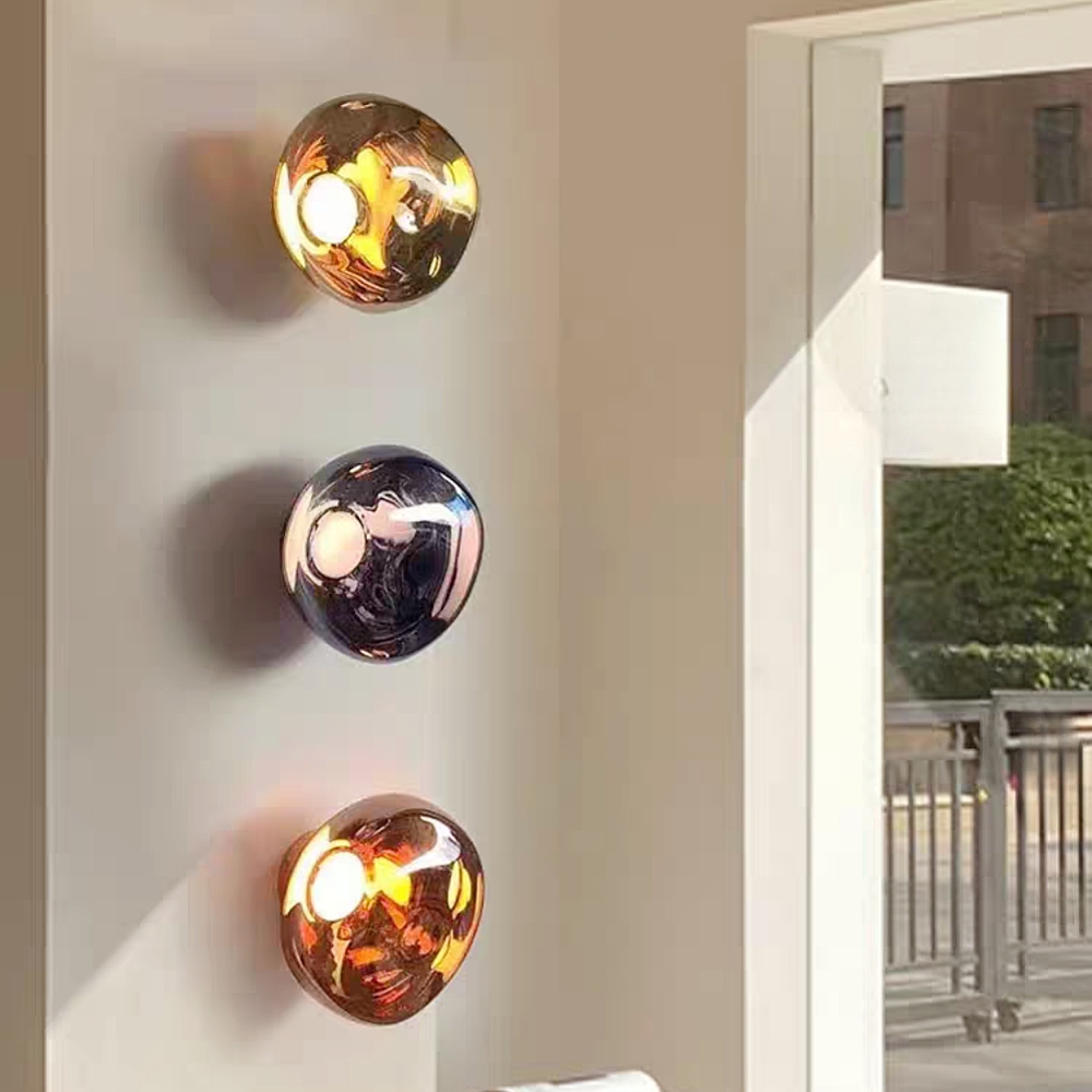 Artisan Nordic Lava Texture Wall Lamp